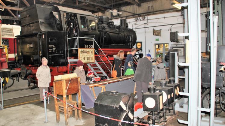 An jedem letzten Sonnabend im Monat  hat das Museum am Bahnhof geöffnet. 