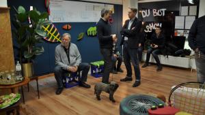 Präsentation der Entwürfe im „Stadtsalon Safari“