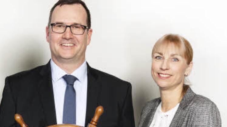 Neu im Direktorium: Dirk Beutin und Angela Ahrens.