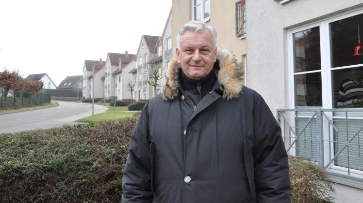 Wohnanlage Lütjenburger Straße in Sternberg: Ingmar Schlünzen kümmert sich um die Vermietung. 