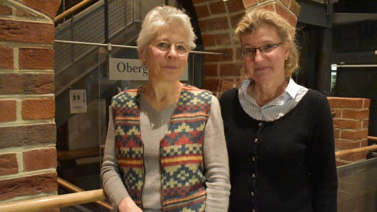 Wollen den Frieden zwischen den Streitparteien wiederherstellen: die Schiedsfrauen Maria Griepentrog (l.) und Dörte Behring. 