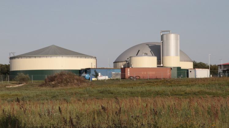 Stillgelegt seit Mai 2018: die Biogasanlage im Lalendorfer Gewerbegebiet. 