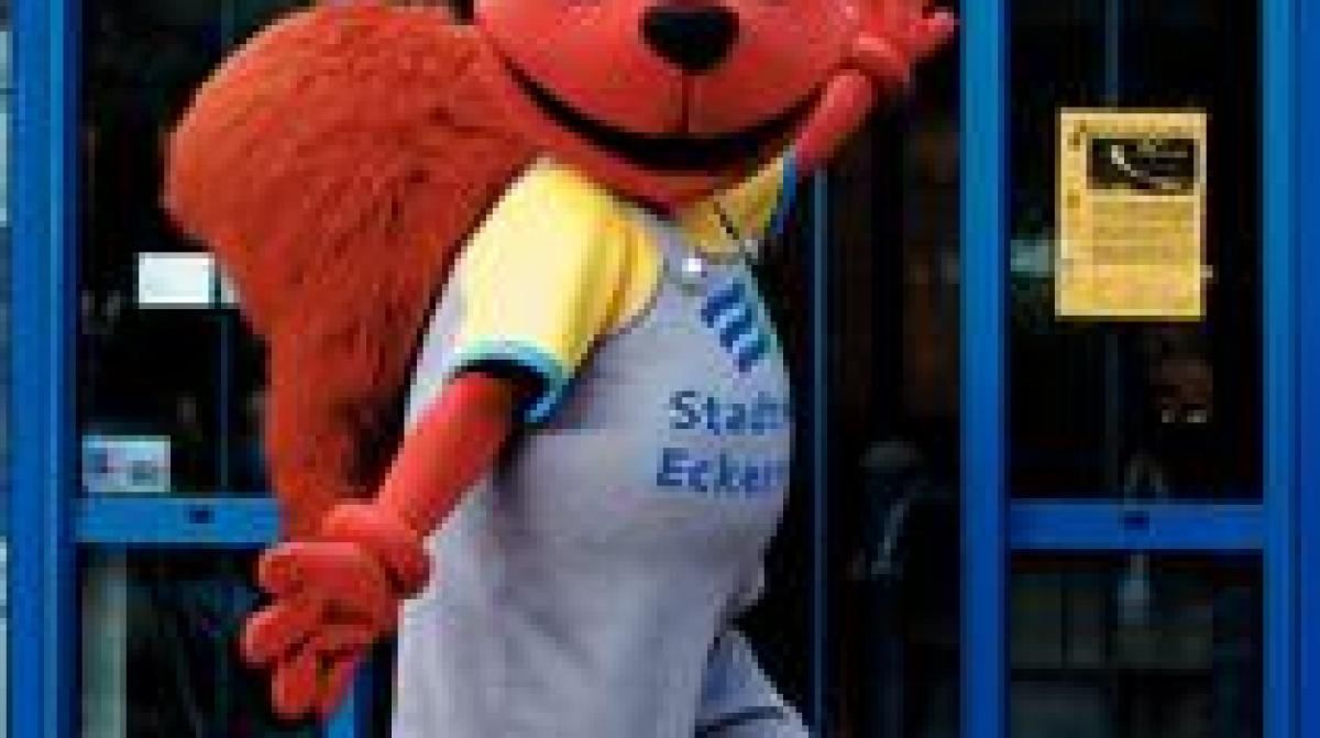 Ein Maskottchen wird lebendig SHZ