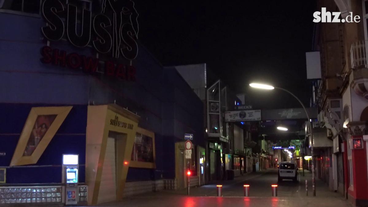 Geschlossene Kneipen auf der Reeperbahn Video vom leeren Hambur SHZ