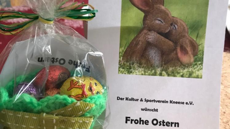 Der Sport- und Kulturverein hat ein paar Ostergeschenke vorbereitet. 