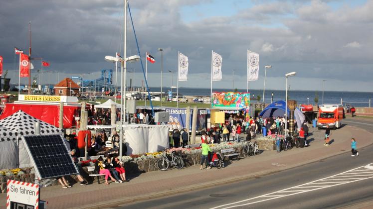 Großveranstaltungen sind verboten: In Wyk wurde das für den August geplante Hafenfest abgesagt.