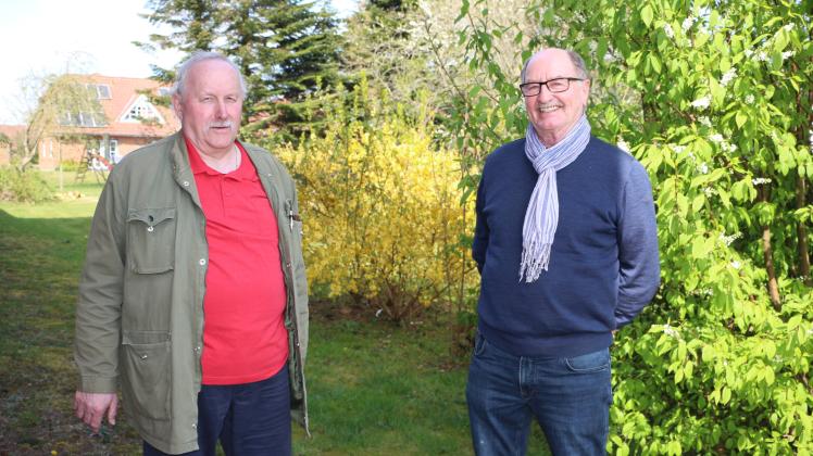 Rolf Jaspersen (l.) und Jens Uwe Jensen fühlen die Anliegen der Senioren nicht mehr gut vertreten im Gemeinderat.