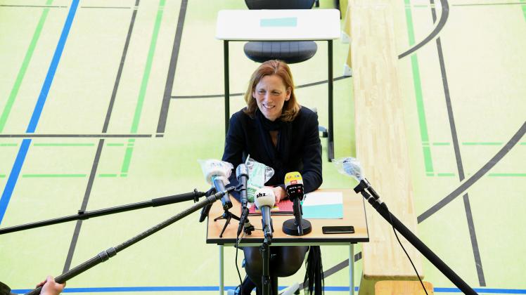 Bildungsministerin Karin Prien (CDU) am Dienstag in Kiel.