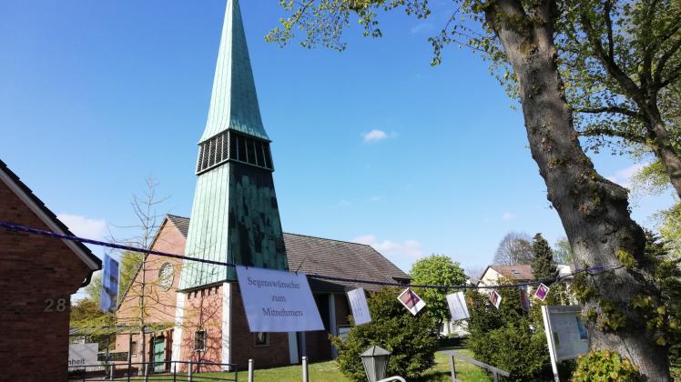 Kirche Tornesch Segenswünsche zum Mitnehmen SHZ