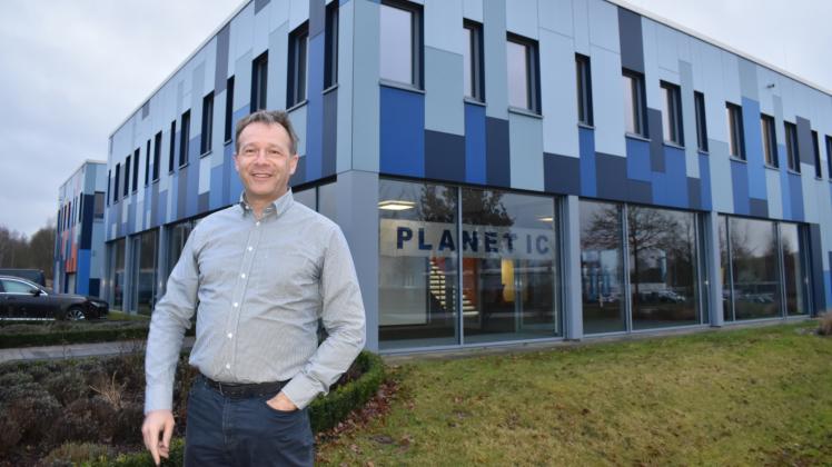 Erfolgreich in der IT-Branche: Andreas Scher ist Inhaber der Firma Planet IC in der Mettenheimerstraße. 