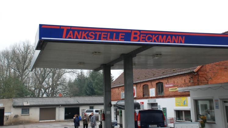 Kein Empfamg an Norbert Beckmanns Tankstelle.