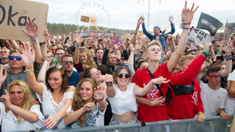 Riesenstimmung bei der Airbeat, hier eine Momentaufnahme von 2019. Im kommendeen Jahr soll es in Neustadt-Glewe wieder so werden. 