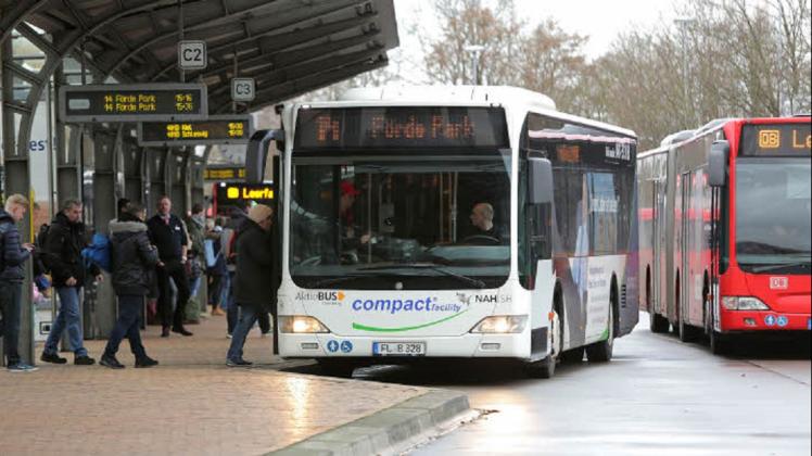 In diesem Jahr befassen sich Aktiv-Bus und die Flensburger Kommunalpolitik mit einer strategischen Neuausrichtung des Unternehmens. /Archiv