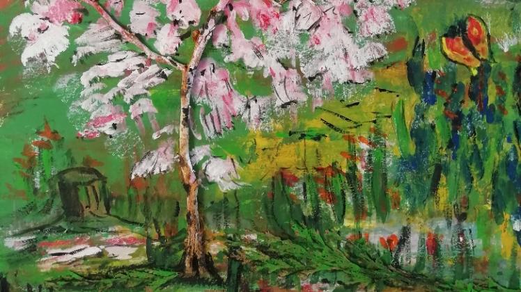 So wünscht sich Hobby-Malerin Margret Lange den Frühling.