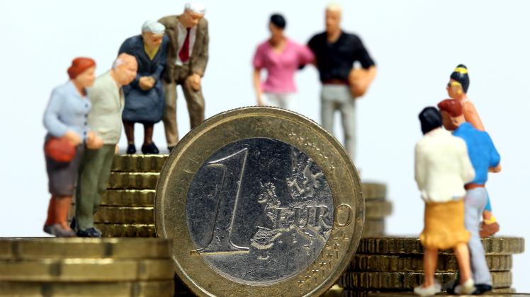 In Nordfriesland ist ein Euro gerade mal 87,9 Cent wert.
