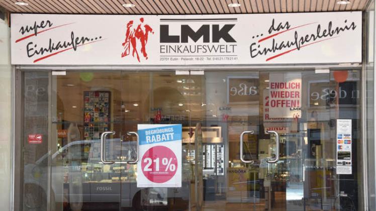 Nach dem Räumungsverkauf wird LMK ab dem 31. Dezember Geschichte sein. 