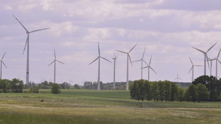 Der Windpark Werder existiert seit 1998. 