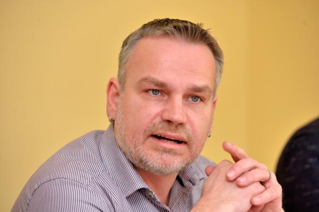 Kai Trulsson, Bevollmächtigter IG Metall Unterelbe. 