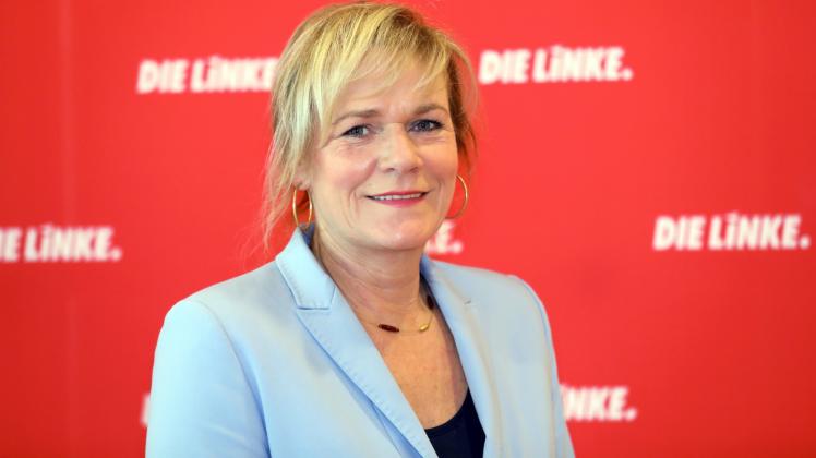 Simone Oldenburg, Fraktionsvorsitzende der Linken im Schweriner Landtag.