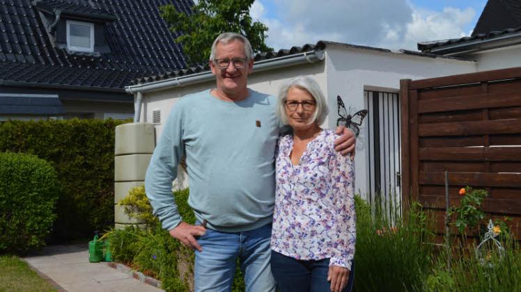Axel Becher mit seiner Lebensgefährtin Angela Wehske: Für beide ist die Arbeit in der MS-Selbsthilfegruppe ein wesentlicher Teil ihres Lebens geworden. 