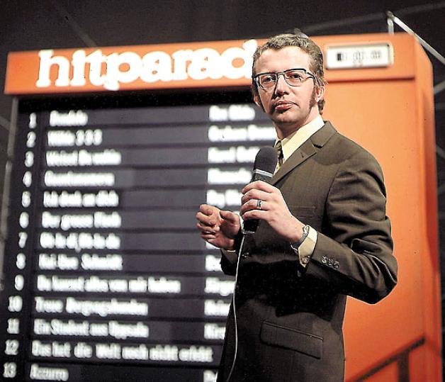 Die Hitparade war Dieter Thomas Hecks erfolgreichste Fernsehshow. Foto: ZDF/Arthur Grimm