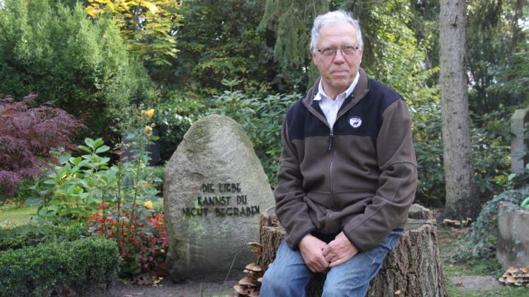 Manfred Irgens ist Vorsitzender des Fördervereins Friedhof Tornesch. 