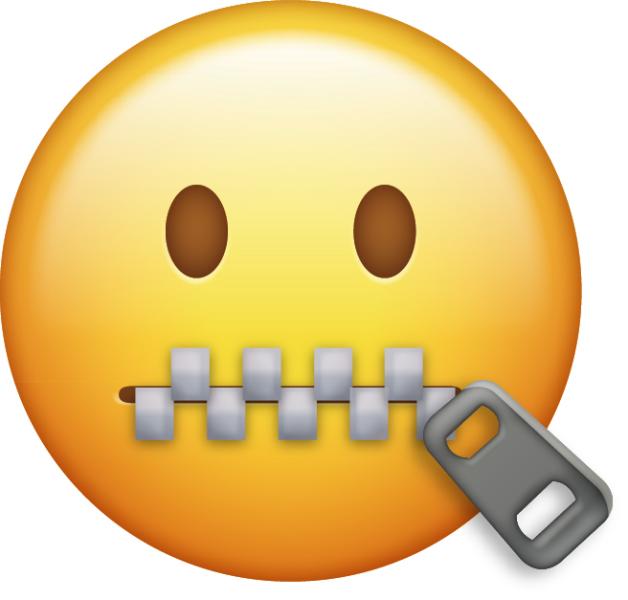 zipper mouth emoji [free download ios emojis]