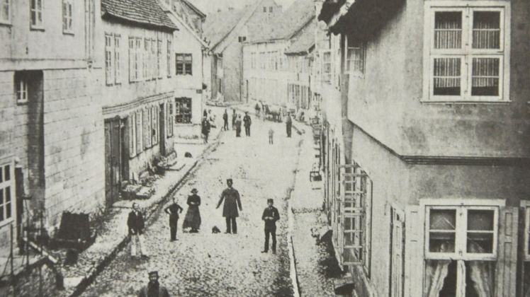 1874 aufgenommen: Das älteste Foto einer Parchimer Straße 