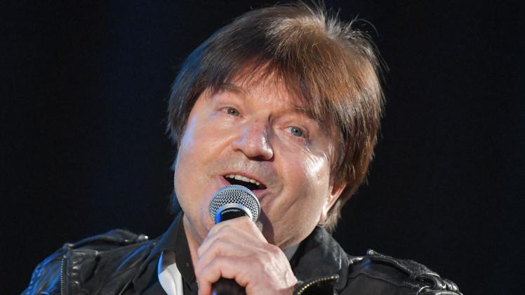 Der DDR-Sänger Uwe Jensen bei einem TV-Auftritt im Jahr 2018