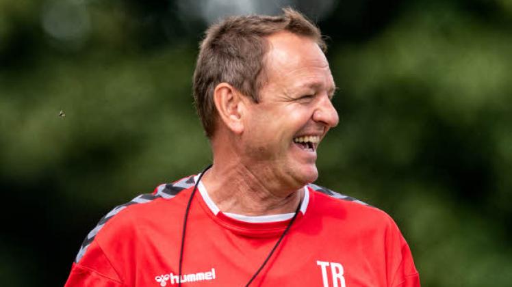 Gute Laune: Fußball-Lehrer Thomas Seeliger freut sich auf die neue Aufgabe beim SC Weiche Flensburg 08.