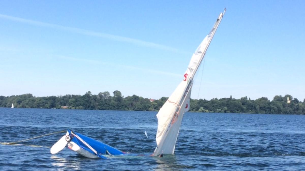 kann segelboot kentern