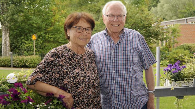 Seit 60 Jahren verheiratet: Anneliese und Christian Lenschau aus der Böcklersiedlung.