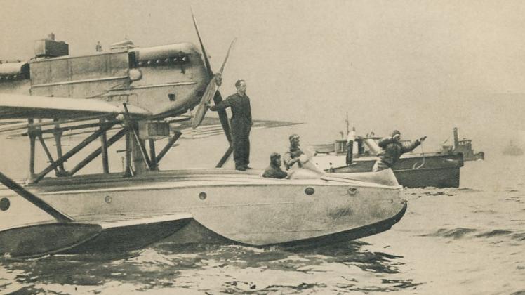 Wolfgang von Gronau „Fliegen über Grönland nach USA“