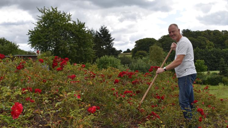 Ein bisschen Zeit für den Garten bleibt: Für Burkhard Liese auch zeit, um neue Kraft zu tanken. 