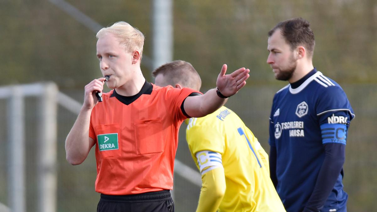 Schiedsrichter Hannes Ventzke aus MecklenburgVorpommern ist auf SVZ