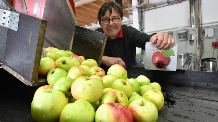 In der „Mosterei Kneese“ können wieder Äpfel, Birnen und Quitten abgegeben werden, teilt Betreiber Jochen Schwarz mit.