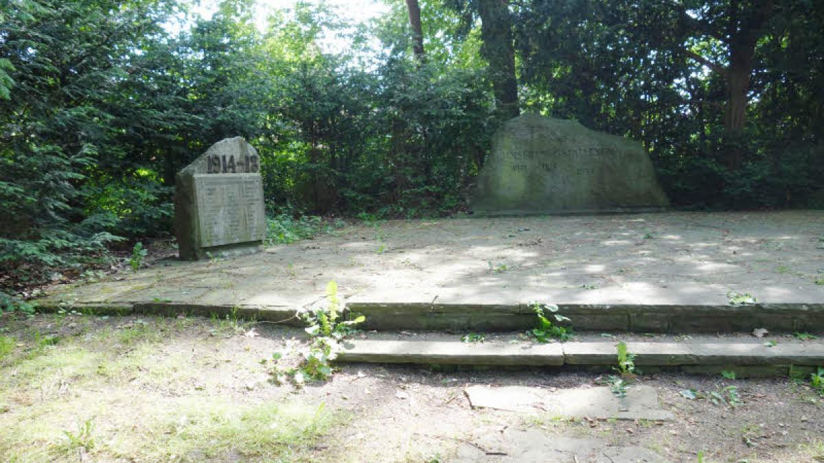 Das Gadelander Ehrenmal ist verwahrlost SHZ