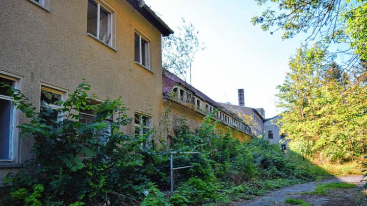 Warins Filetstück als größter Schandfleck: Das ehemalige Krankenhaus in der Burgstraße ist nach mehr als 20 Jahren Leerstand eine Ruine.