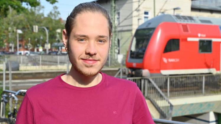 Macht sich auch für ein 360-Euro-Azubi-Ticket stark: Nils Bollenbach (19). 