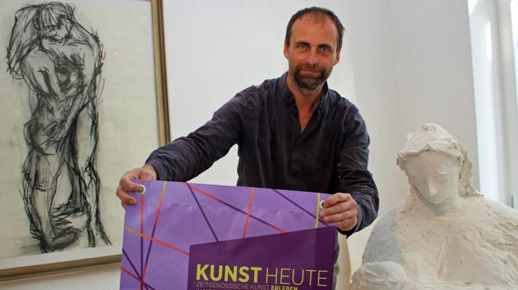 Mit Ausstellung bei „Kunst heute“: Henning Spitzer stellt unter dem Titel „Andacht und Ekstase“ aus.  