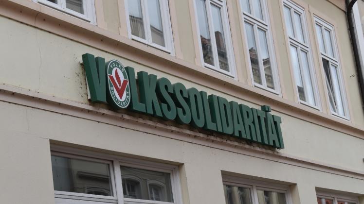 Bezog Stellung zum Warnstreik: die Geschäftsstelle der VS Sozialdienste Region Rostock in Güstrow