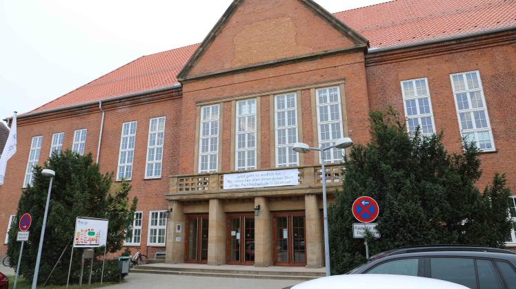 Die Fachhochschule in Güstrow.