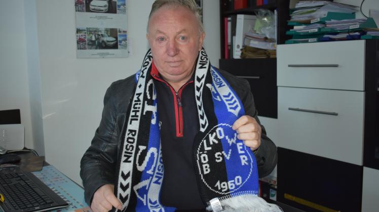 Packt wieder mit an: Klaus-Dieter Kainath will dem Bölkower SV neues Leben einhauchen. Es soll eine Fußball-Männermannschaft gegründet werden. 