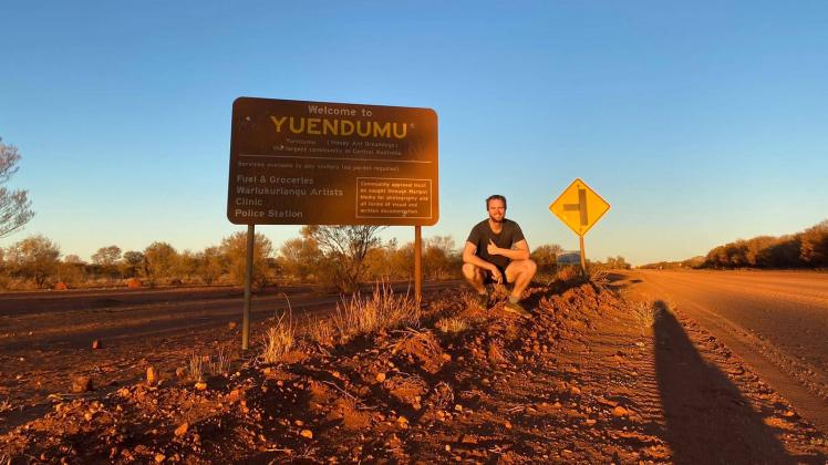 Die Siedlung Yuendumu in der Wüste Australiens war für knapp ein Jahr das neue Zuhause von Jakob-Friedrich Günther aus Ludwigslust.
