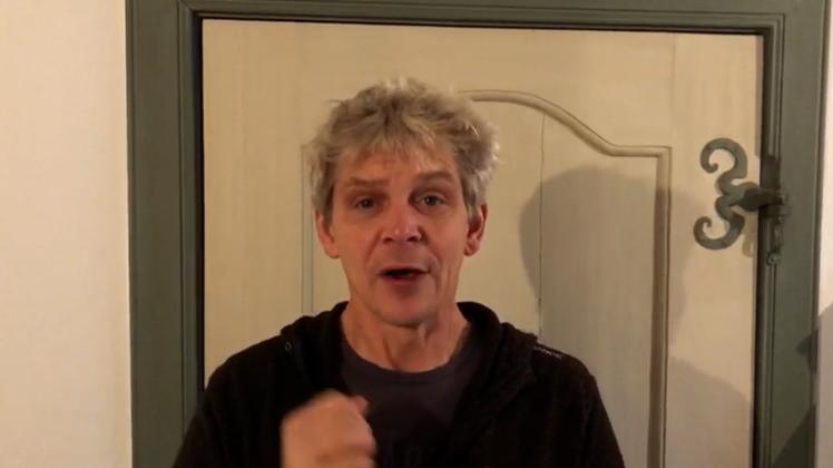 Jann-Henning Dircks in dem umstrittenen Video.