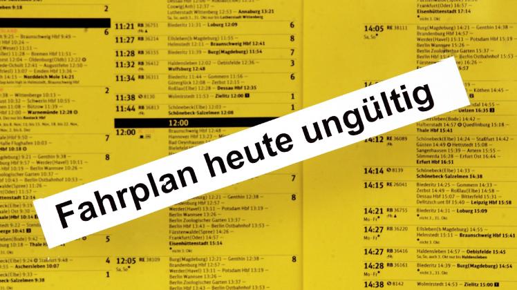 Der Fahrplan Des Lebens Ist Durcheinander | SHZ