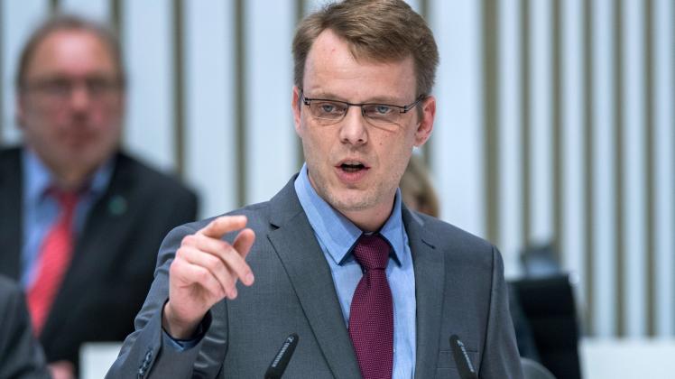 Nikolaus Kramer, Fraktionschef der AfD im Landtag von Mecklenburg-Vorpommern.
