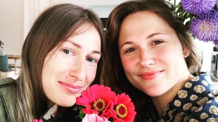 Der erste Post: Auf dem sozialen Bild-Netzwerk Instagram stellen sich Susanne Meletzki und Geneviève Braune als Gründerinnen für Schwerins ersten Unverpackt-Laden vor. 