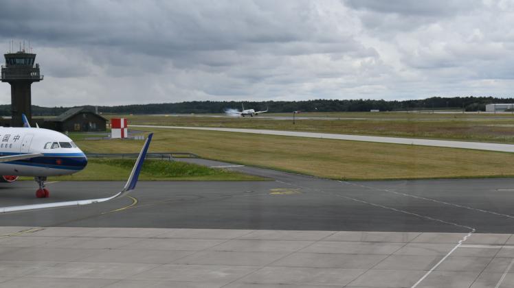 Der Flughafen Rostock-Laage ist auch Innovationsstandort. 