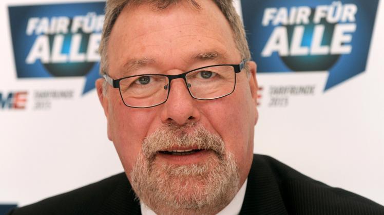 Nordmetall-Präsident Thomas Lambusch stellte sich aus Altersgründen nicht mehr zur Wahl und gibt nun seinen Posten ab. Nordmetall-Präsident Thomas Lambusch stellte sich aus Altersgründen nicht mehr zur Wahl und gibt nun seinen Posten ab.